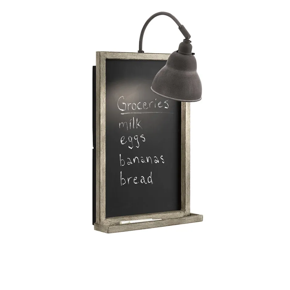 Wandleuchten|Küchenlampen*Elstead Wandleuchte mit Tafel Retro Design flexibler Schirm