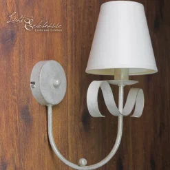 Wandleuchten|Esszimmer Lampen*Luminex Wandleuchte MOTTO in Weiß