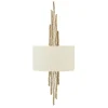 Wandleuchten|Flurlampen*Elstead Wandleuchte PALINA Creme Gold B:30cm 2-flmg Lampe