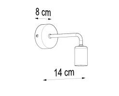 Sollux Wandleuchte Retro Metall vielseitig E27 Retro Design< Wandleuchten|Küchenlampen