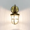 Lido Wandleuchte SANTORIN aus Echt Messing für Außen< Außenwandleuchten|Rustikale Lampen