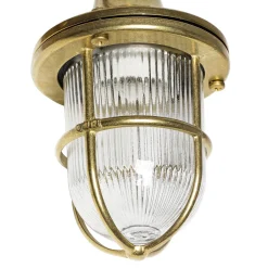 Lido Wandleuchte SANTORIN aus Echt Messing für Außen< Außenwandleuchten|Rustikale Lampen