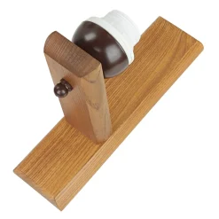 Lamkur Wandleuchte Schirm Holz wohnlich BEVERELY Lampe< Stofflampen|Holzlampen