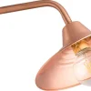 Wandleuchten|Küchenlampen*Lido Wandleuchte Schirm in Kupfer aus Messing ANGELOS