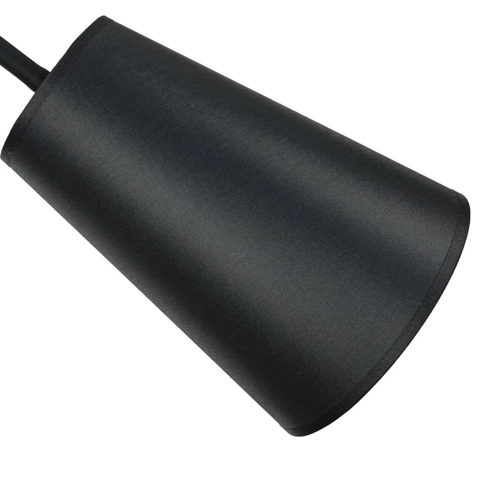 TK Lighting Wandleuchte Schwarz mit Schalter Metall Ø13cm< Wandleuchten|Küchenlampen