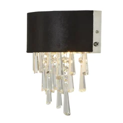 Wandleuchten|Flurlampen*Searchlight Wandleuchte Schwarz mit Schalter B: 23,5 cm Up Down