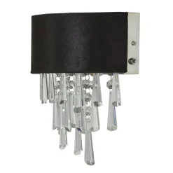 Wandleuchten|Flurlampen*Searchlight Wandleuchte Schwarz mit Schalter B: 23,5 cm Up Down