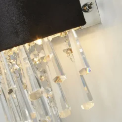 Wandleuchten|Flurlampen*Searchlight Wandleuchte Schwarz mit Schalter B: 23,5 cm Up Down