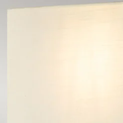 Flurlampen|Wohnzimmerlampen*Elstead Wandleuchte Stoff 31,8 cm hoch in Blattgold Weiß