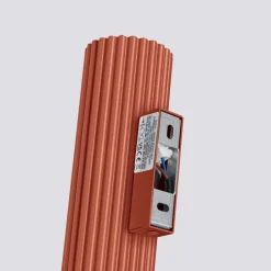 Flurlampen|Wohnzimmerlampen*Sollux Wandleuchte Up Down klein H: 20 cm Rot GU10 2-flammig