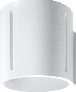 Sollux Wandleuchte Up Down Metall Weiß H: 10 cm klein G9 indirekt< Wandleuchten|Flurlampen