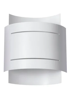 Wohnzimmerlampen|Moderne Lampen*Sollux Wandleuchte Up Down Weiß 23 cm Metall Lichtmuster