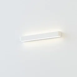 Metall Lampen|Schlafzimmer Lampen*Nowodvorski Wandleuchte Up Down Weiß 3000 K 1700 lm T8 LED inkl.