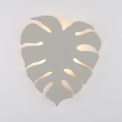 Wandleuchten|Flurlampen*TK Lighting Wandleuchte Weiß indirektes Licht Metall H: 54 cm 4x G9 Blatt