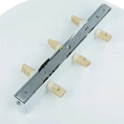 Moderne Lampen|Küchenlampen*TK Lighting Wandleuchte Weiß Metall Ø 40 cm rund flach Modern