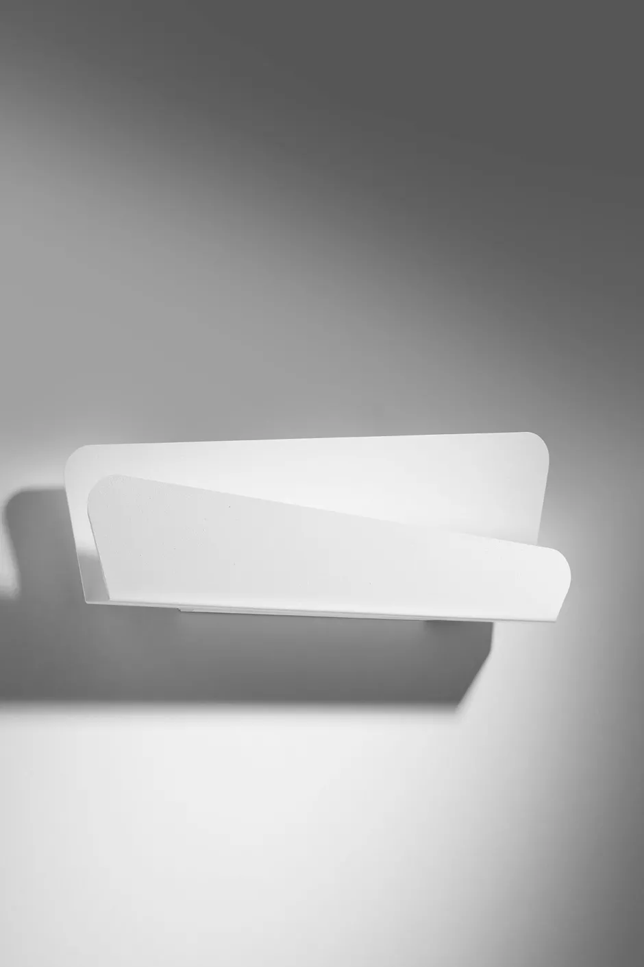 Sollux Wandleuchte Weiß Metall 40 cm Modern indirekt DALIM< Wandleuchten|Flurlampen