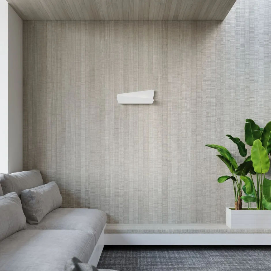 Sollux Wandleuchte Weiß Metall 40 cm Modern indirekt DALIM< Wandleuchten|Flurlampen