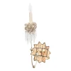 Wandleuchten|Moderne Lampen*Elstead Wandleuchter CANDELA 14 in Gold Kristall Lampe