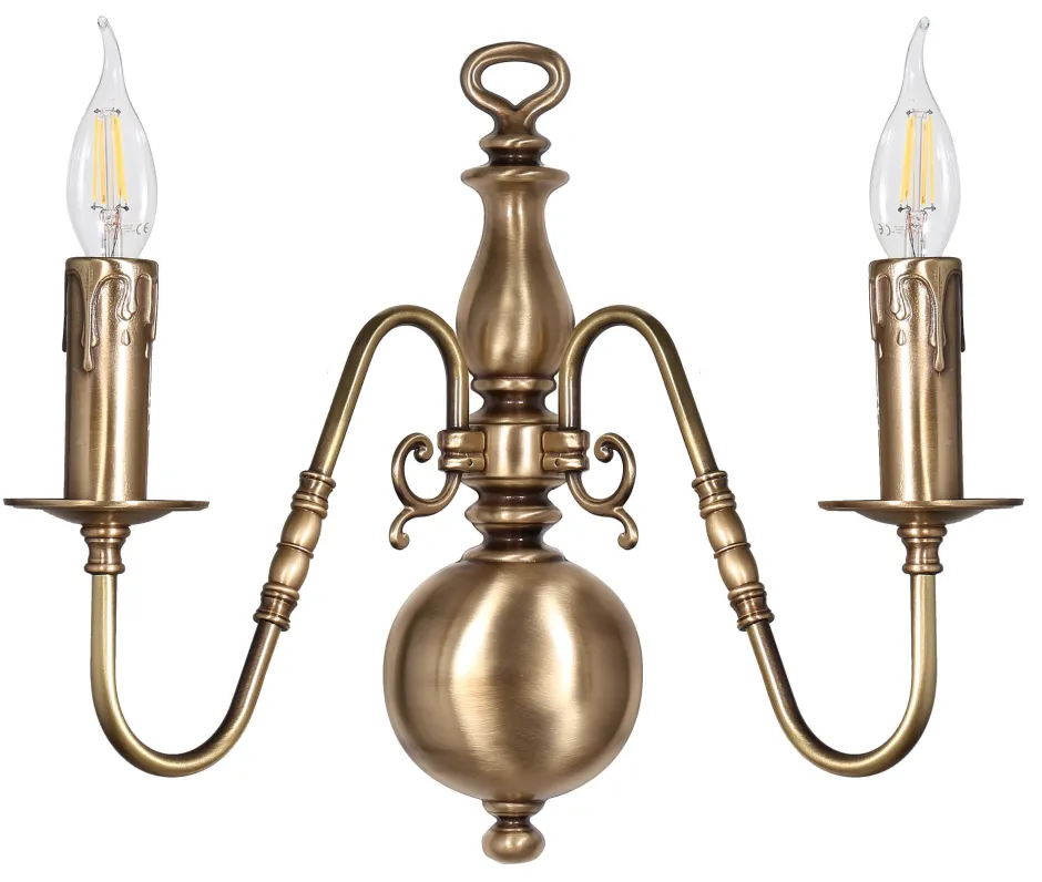 Wandleuchten|Jugendstil Lampen*Giovanni Battista Wandleuchter Fiammingo Weiß