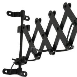 Spots|Wandleuchten*Steinhauer Wandspot Metall Schwarz T:56 cm mit Stecker flexibel