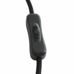 Spots|Wandleuchten*Steinhauer Wandspot Metall Schwarz T:56 cm mit Stecker flexibel