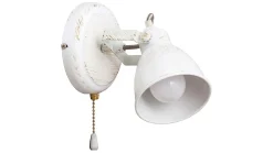 Rabalux Wandspot mit Schalter Shabby Chic E14 flexibel< Wandleuchten|Flurlampen