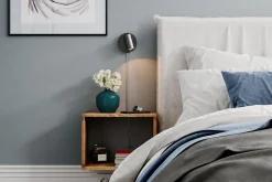 By Rydéns Wandspot mit Stecker Schalter B: 11 cm klein Schwarz GU10< Wandleuchten|Flurlampen