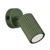 Sollux Wandspot Modern GU10 B: 8 cm klein schwenkbar Grün Aluminium< Flurlampen|Wohnzimmerlampen