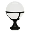 Vintage Lampen|Lampen Aus Aller Welt*Elstead Wegbeleuchtung Schwarz Weiß Kugel Schirm H:42cm