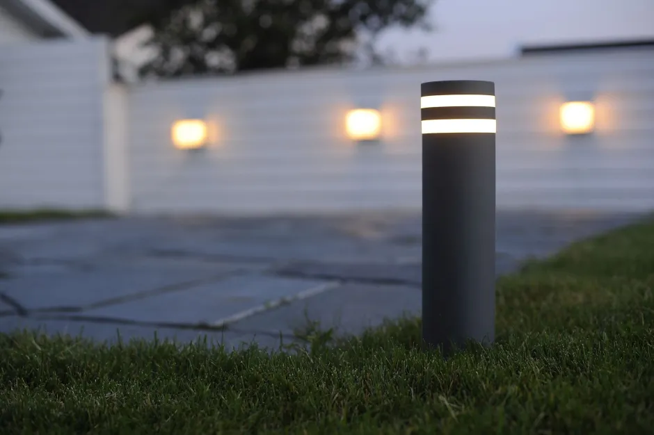 Eco-Light Wegeleuchte Anthrazit Aluminium 40 cm GU10 IP44 Modern< Metall Lampen|Wegeleuchten