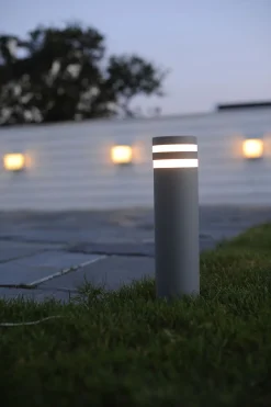 Eco-Light Wegeleuchte Anthrazit Aluminium 40 cm GU10 IP44 Modern< Metall Lampen|Wegeleuchten