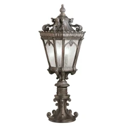 Außenleuchten Antik|Gartenlaternen*Elstead Wegeleuchte Antik Aluminium H:67cm Garten Terrasse