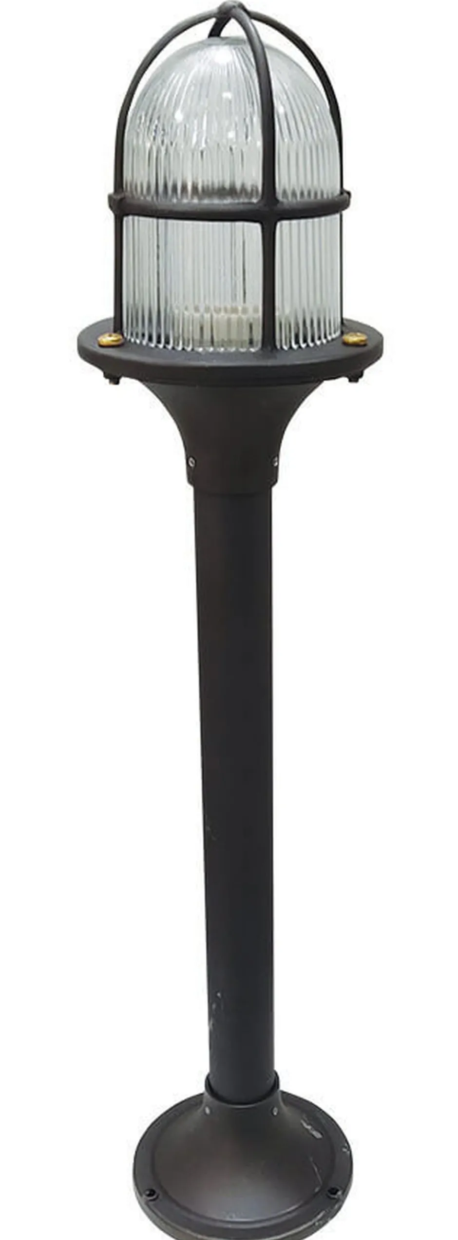 Lido Wegeleuchte außen 63 cm Messing Glas E27 IP54 Maritim< Außenleuchten Antik|Gartenlaternen