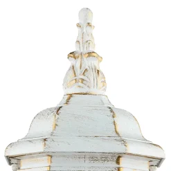 Easylight Wegeleuchte außen Garten Weiß 115,5 cm regenfest BREST< Rustikale Lampen|Wegeleuchten