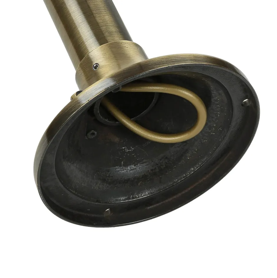 Lido Wegeleuchte außen Messing 100 cm Rustikal in Antik E27< Rustikale Lampen|Messinglampen