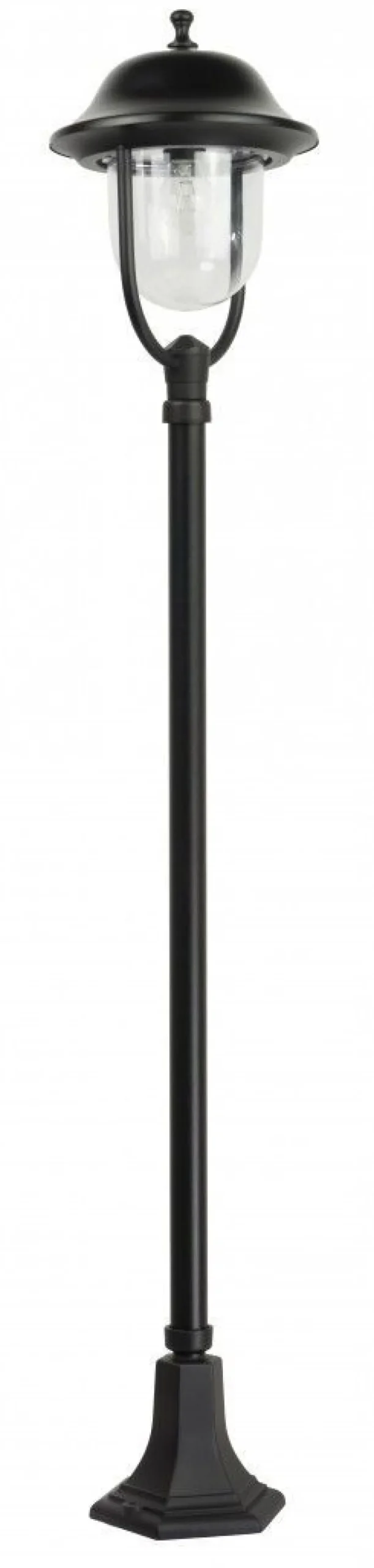 Außenleuchten Antik|Gartenlaternen*SU-MA Wegeleuchte 167cm Rustikal E27 IP43 Schwarz