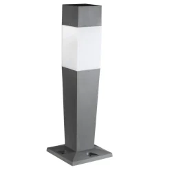 Kanlux Wegeleuchte Garten 77 cm Grau Weiß IP44 blendarm< Außenleuchten Antik|Außenleuchten Messing