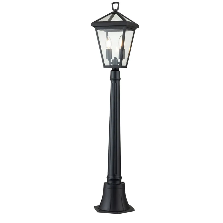 Metall Lampen|Vintage Lampen*Elstead Wegeleuchte Garten E14 IP44 110,2 cm hoch ABINGDON