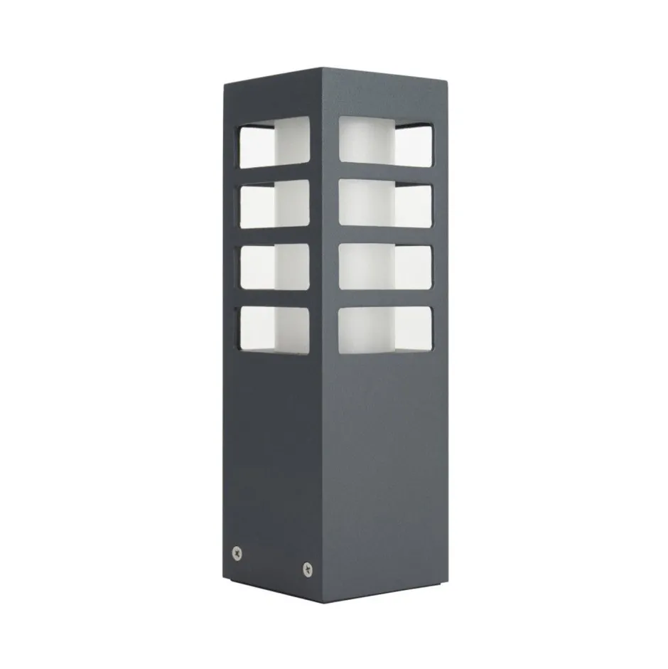 Metall Lampen|Wegeleuchten*SU-MA Wegeleuchte Garten Terrasse Anthrazit 25cm klein