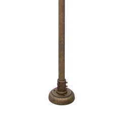 Giovanni Battista Wegeleuchte IP44 in Bronze Antik E27 210 cm Glas Messing< Außenleuchten Antik|Außenleuchten Messing