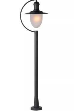 Wegeleuchte IP44 Metall Glas Schwarz 110 cm Garten< Industrie Lampen|Vintage Lampen