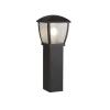 Searchlight Wegeleuchte IP44 Schwarz E27 73 cm Aluminium Garten Terrasse< Metall Lampen|Wegeleuchten