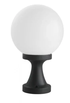 Vintage Lampen|Metall Lampen*SU-MA Wegeleuchte rund 36cm Außenbereich Vintage NINETTE