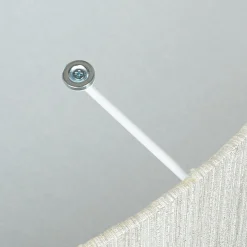 Stofflampen|Moderne Lampen*Nowodvorski Weiße Deckenleuchte 3-flmg Wohnzimmer Lampe SELINA