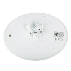 Stofflampen|Moderne Lampen*Nowodvorski Weiße Deckenleuchte 3-flmg Wohnzimmer Lampe SELINA