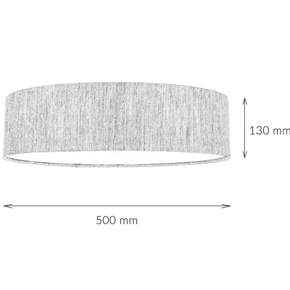 Stofflampen|Moderne Lampen*Nowodvorski Weiße Deckenleuchte 3-flmg Wohnzimmer Lampe SELINA