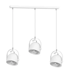 Emibig Weiße Hängelampe verstellbare Schirme Esstisch< Hängelampen|Esszimmer Lampen