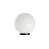 Metall Lampen|Kugellampen*SU-MA Weiße Kugelleuchte KULKA Ø20 cm wetterfest IP44