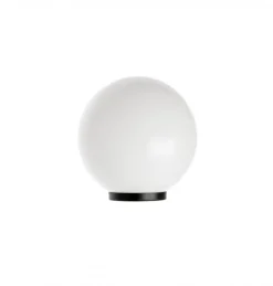 Metall Lampen|Kugellampen*SU-MA Weiße Kugelleuchte KULKA Ø20 cm wetterfest IP44