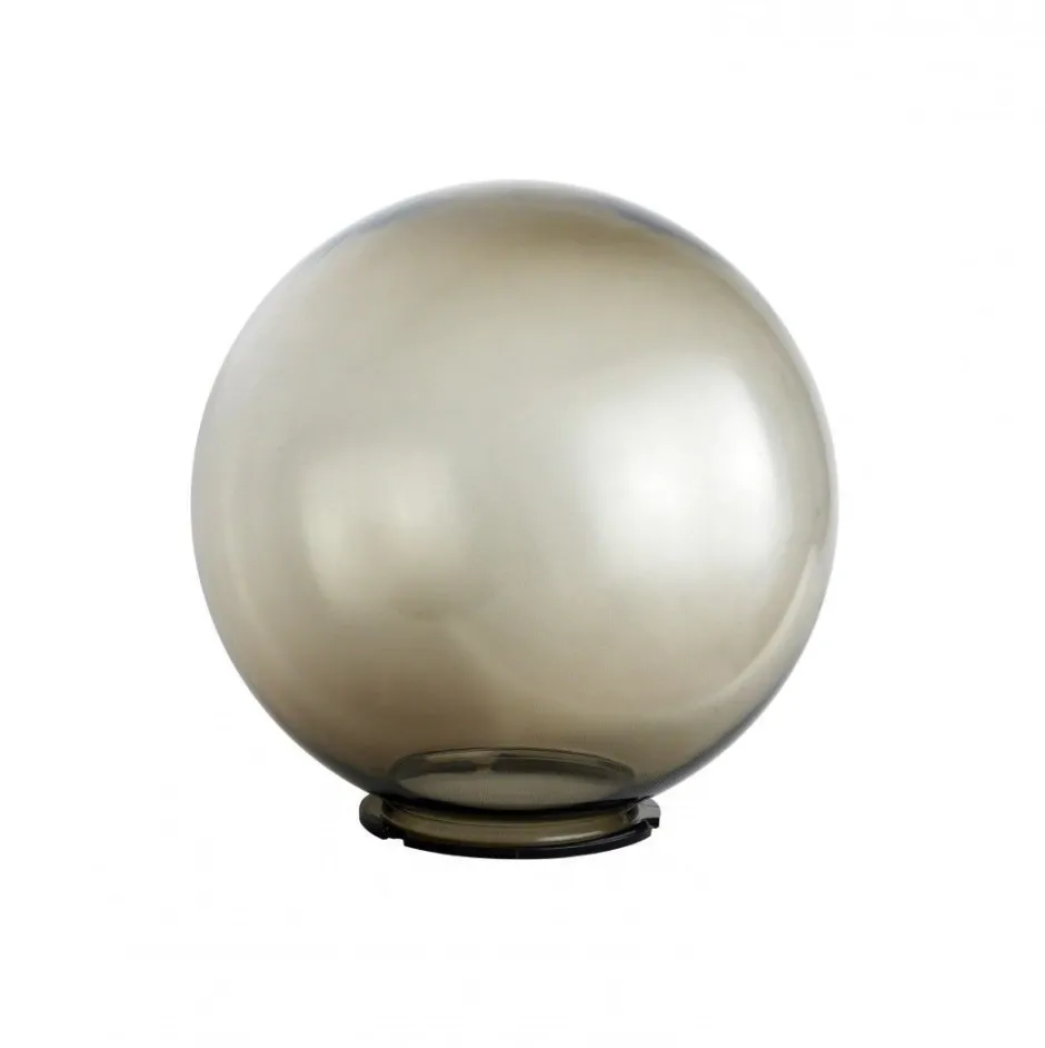 Metall Lampen|Kugellampen*SU-MA Weiße Kugelleuchte KULKA Ø20 cm wetterfest IP44